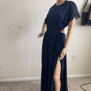 Brand new Boohoo  side slit maxi dress